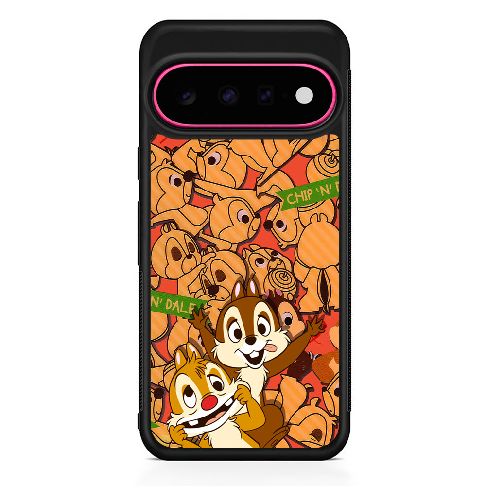 Chip N Dale Face of The Day Google Pixel 11 Case | Slim Shockproof Cover