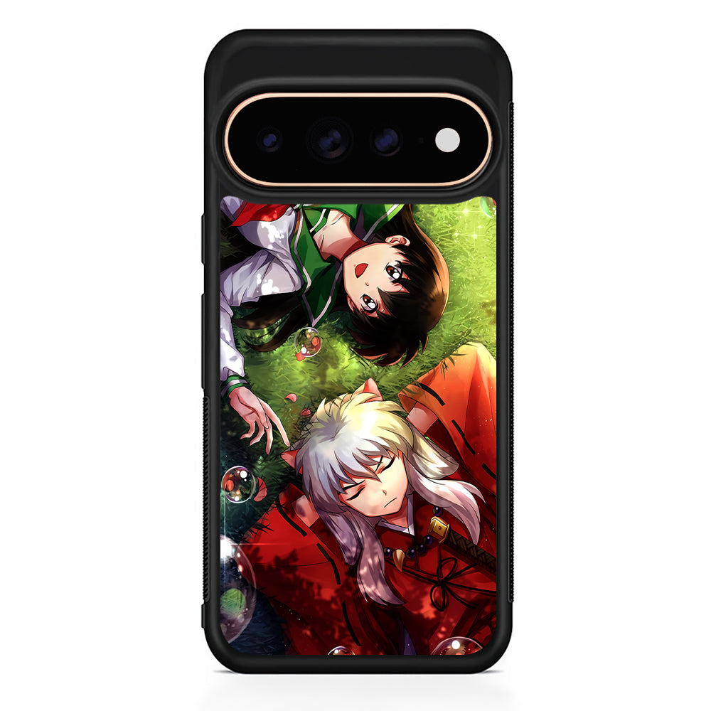 Inuyasha and Kagome Couple Google Pixel 11 Pro Case - Stylish Protective Phone Case