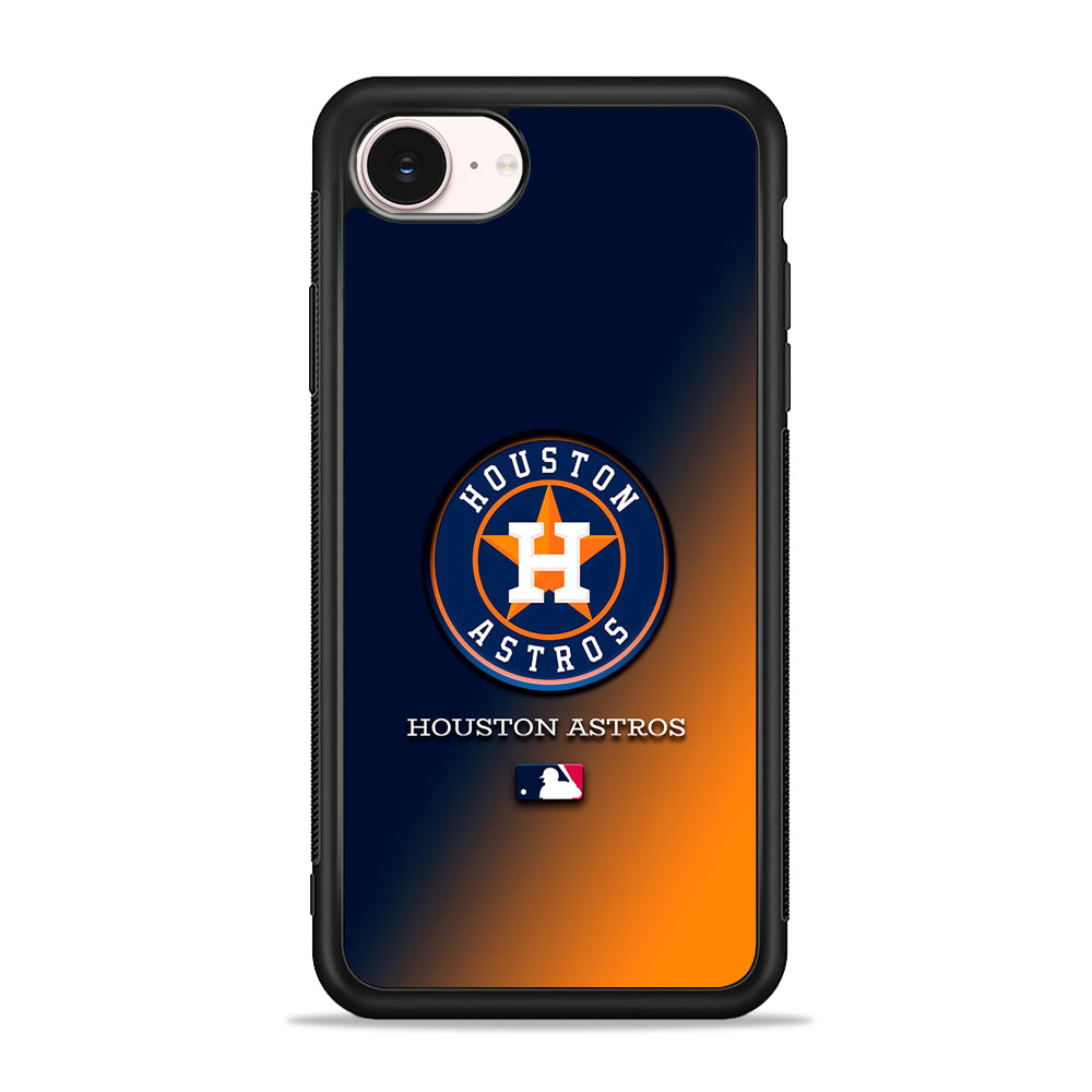 MLB Houston Astros Logo iPhone 17e Case - Silicone Case