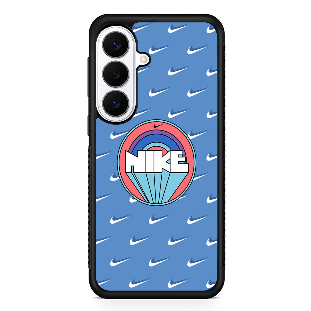 Nike Patern and Rounded Shape Samsung Galaxy S26 Plus Case | Stylish Protective Cover for Samsung Galaxy S26 Plus