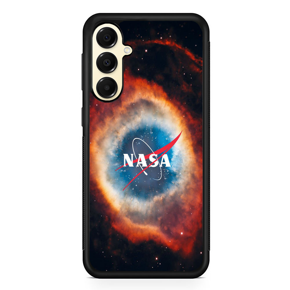 Nasa Nebula Logo Samsung Galaxy A16 Case | Slim Rubber Case for Samsung Galaxy A16