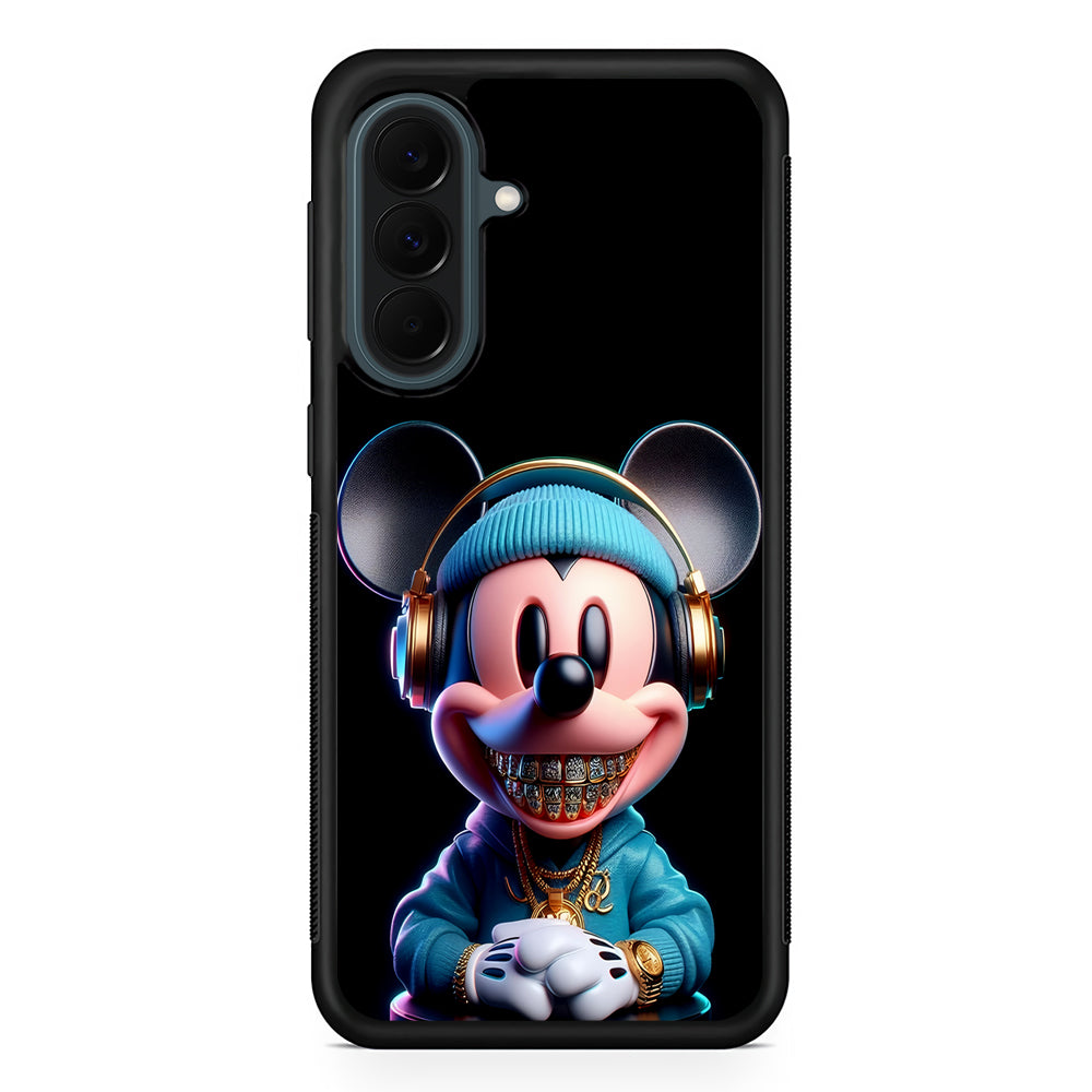 The Rich Mickey Mouse Samsung Galaxy A37 Case | Samsung Galaxy A37 Rubber Phone Case