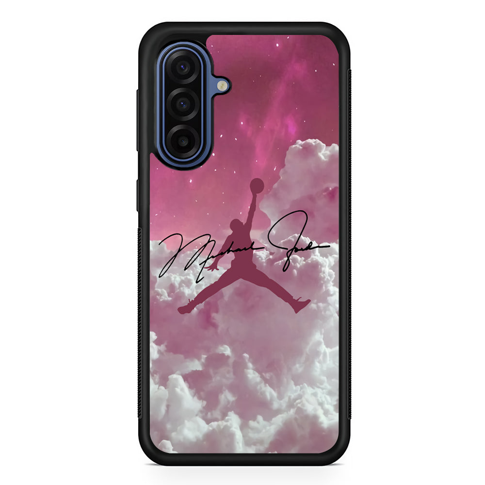 Air Jordan Signature Art of Aesthetic Aurora Samsung Galaxy A17 Case | Durable Samsung Galaxy A17 Cover