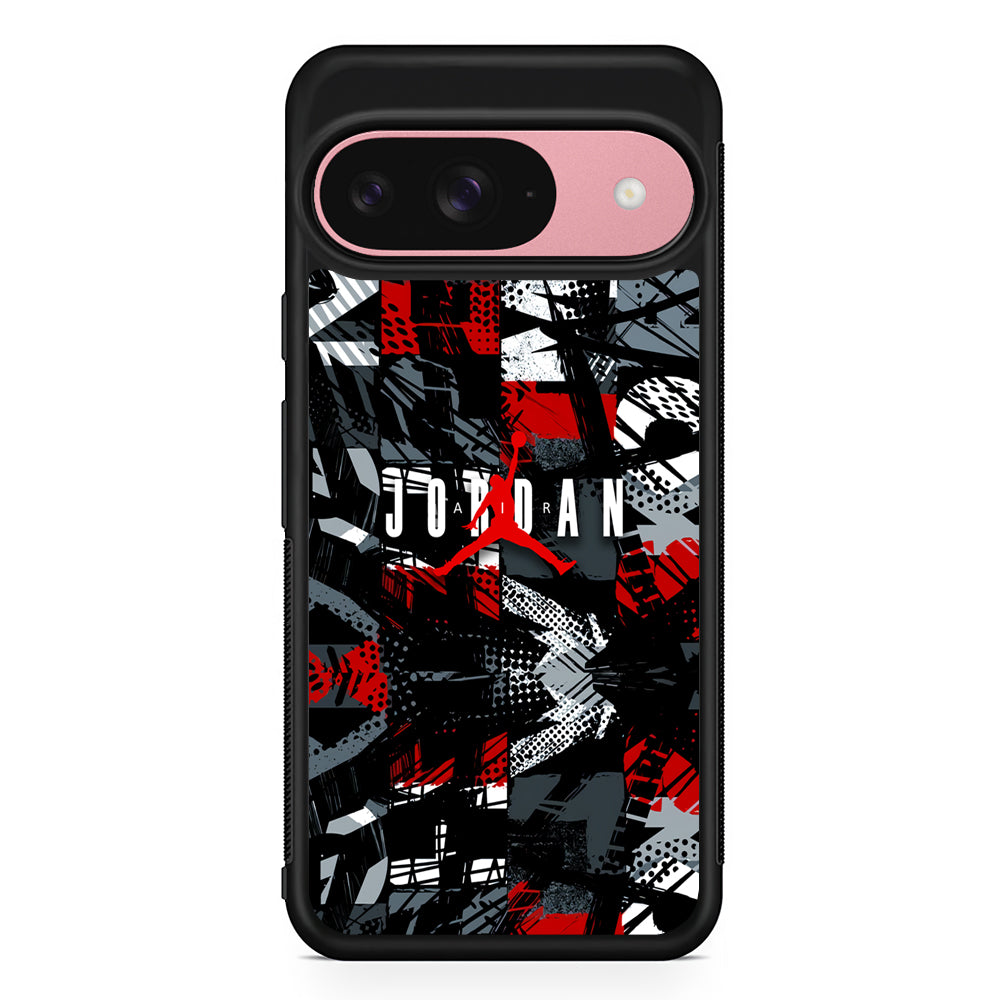 Air Jordan Shaping The World Google Pixel 9 Case | Google Pixel 9 Protective Rubber Case