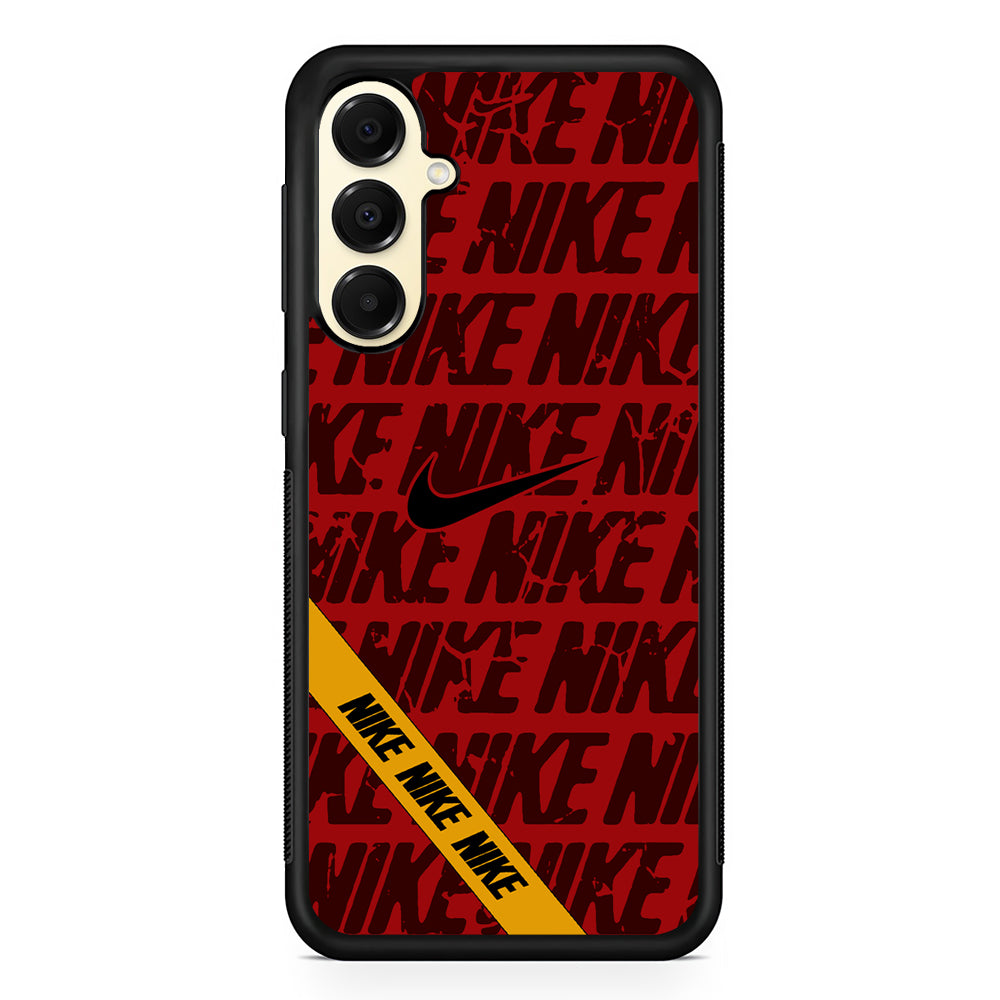 Nike Red From Lightning Samsung Galaxy A16 Case | Custom Protective Samsung Galaxy A16 Case