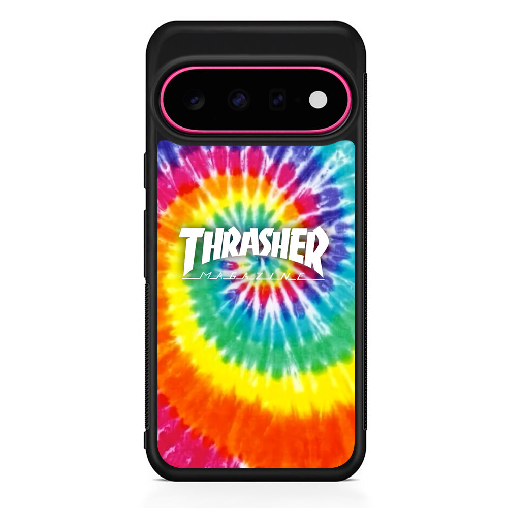 Thrasher Spiral Rainbow Google Pixel 11 Case - Stylish Protective Phone Case