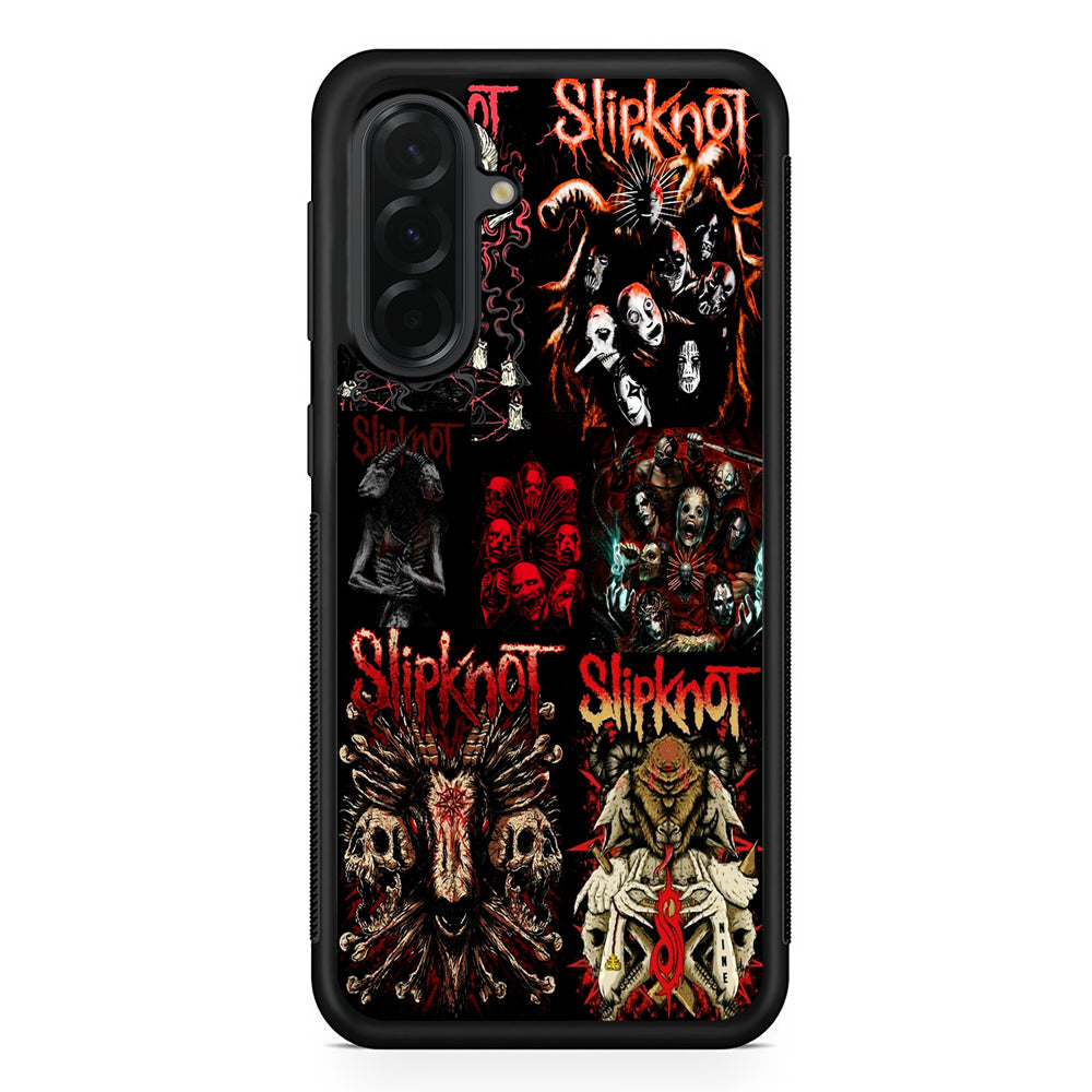 Slipknot Heavy Metal Band Samsung Galaxy A36 Case | Protective Rubber Cover