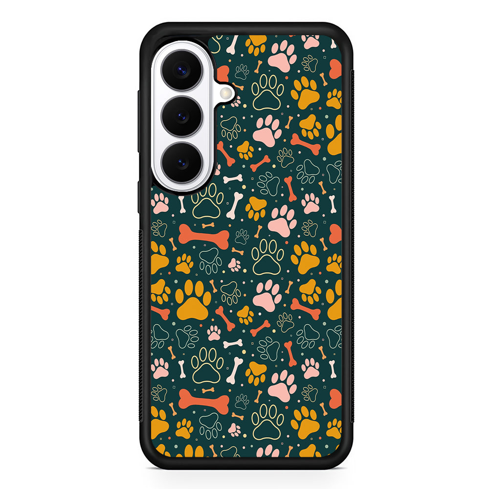 Dog Tracks and Bones Samsung Galaxy S26 Plus Case | Slim Protective Cover for Samsung Galaxy S26 Plus