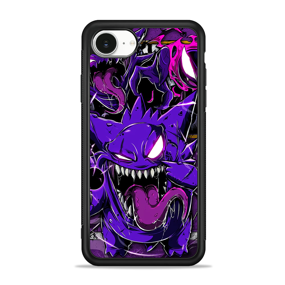 Pokemon Evil Gengar iPhone 16e Case | Protective Phone Cover