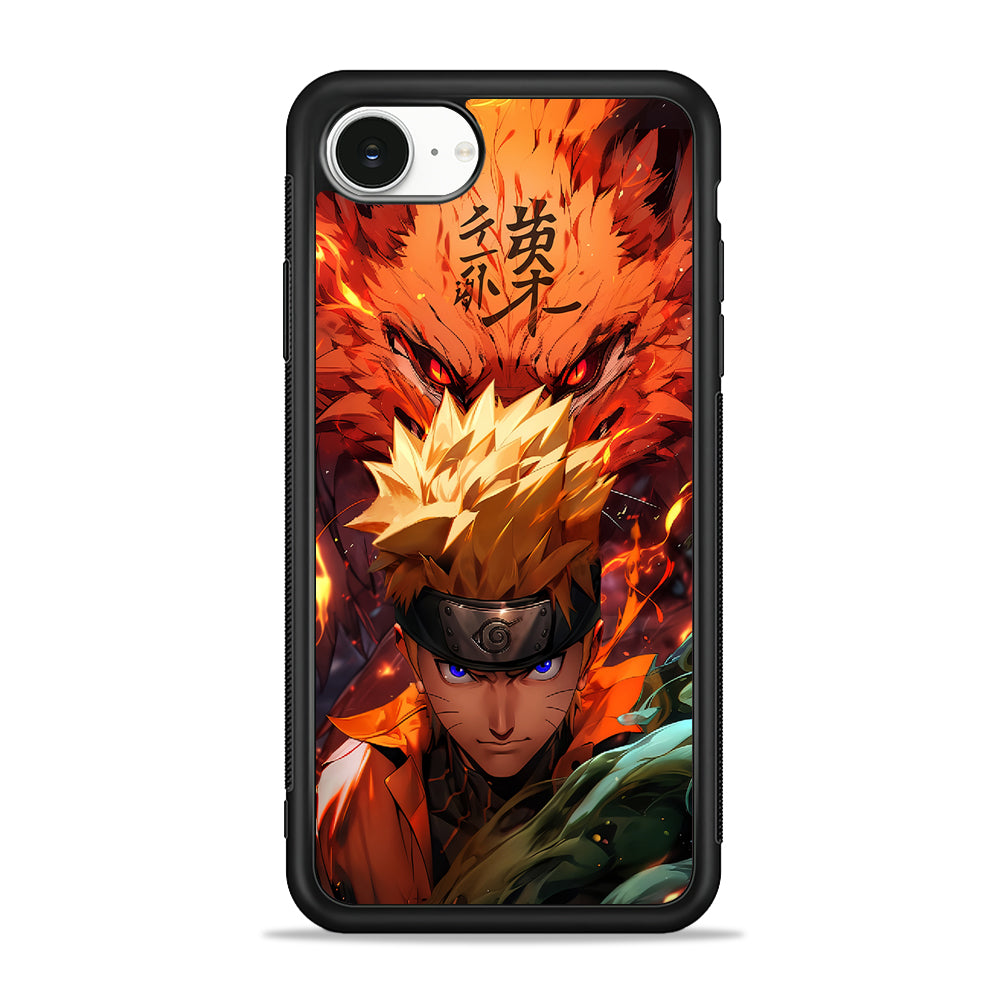 Naruto Uzumaki Rage of the Nine Tails iPhone 16e Case | Protective Phone Cover