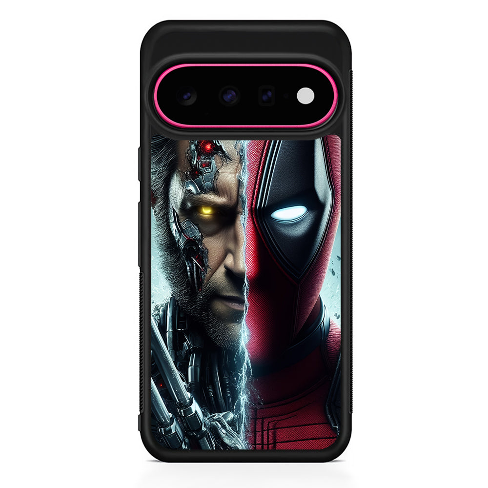 Deadpool and Wolverine Cooperation Google Pixel 11 Case | Slim Shockproof Cover