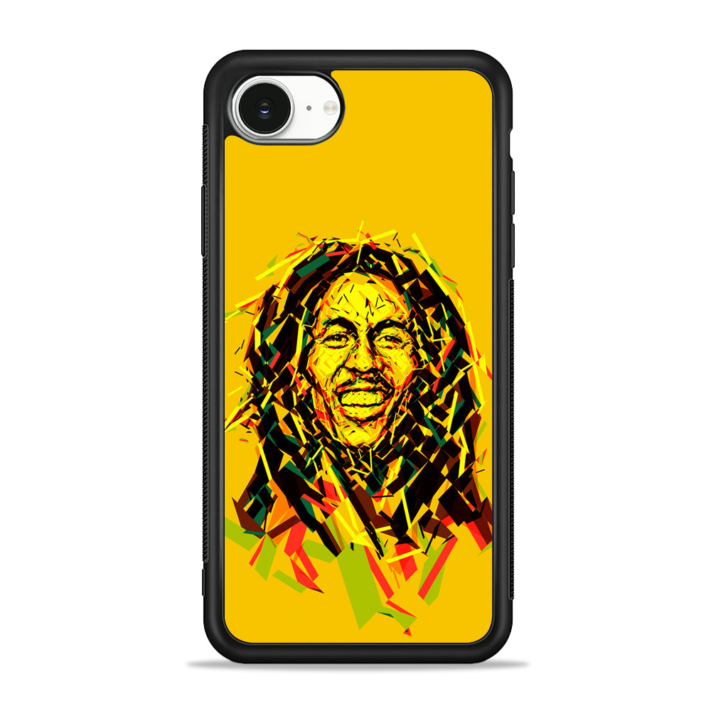 Bob Marley Pop Art Reggae iPhone 16e Case | Protective Phone Cover