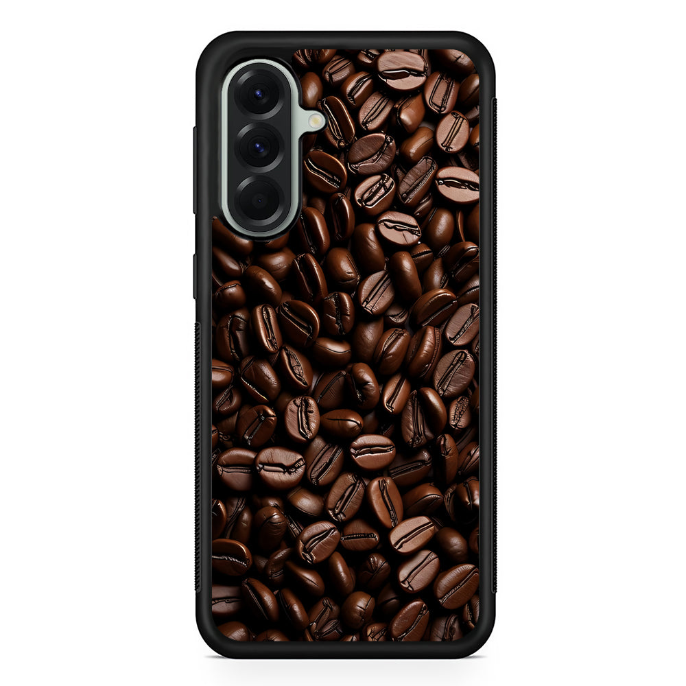 Heap of Roasted Coffee Beans Samsung Galaxy A56 Case | Samsung Galaxy A56 Protective Rubber Case