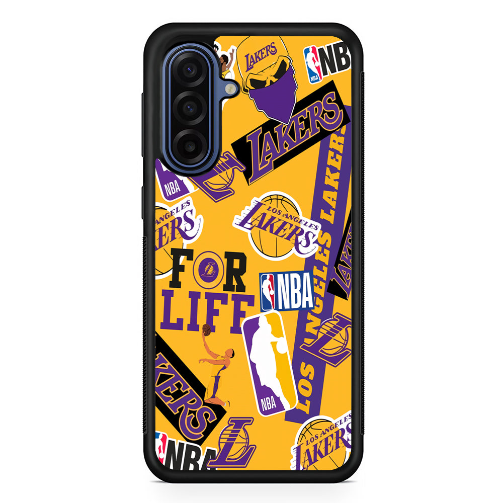 NBA Los Angeles Lakers Pride Samsung Galaxy A17 Case | Slim Protective Phone Cover