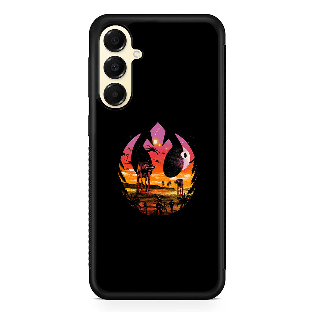 Rebel Alliance Logo Star Wars Samsung Galaxy A16 Case | Slim Rubber Samsung Galaxy A16 Case