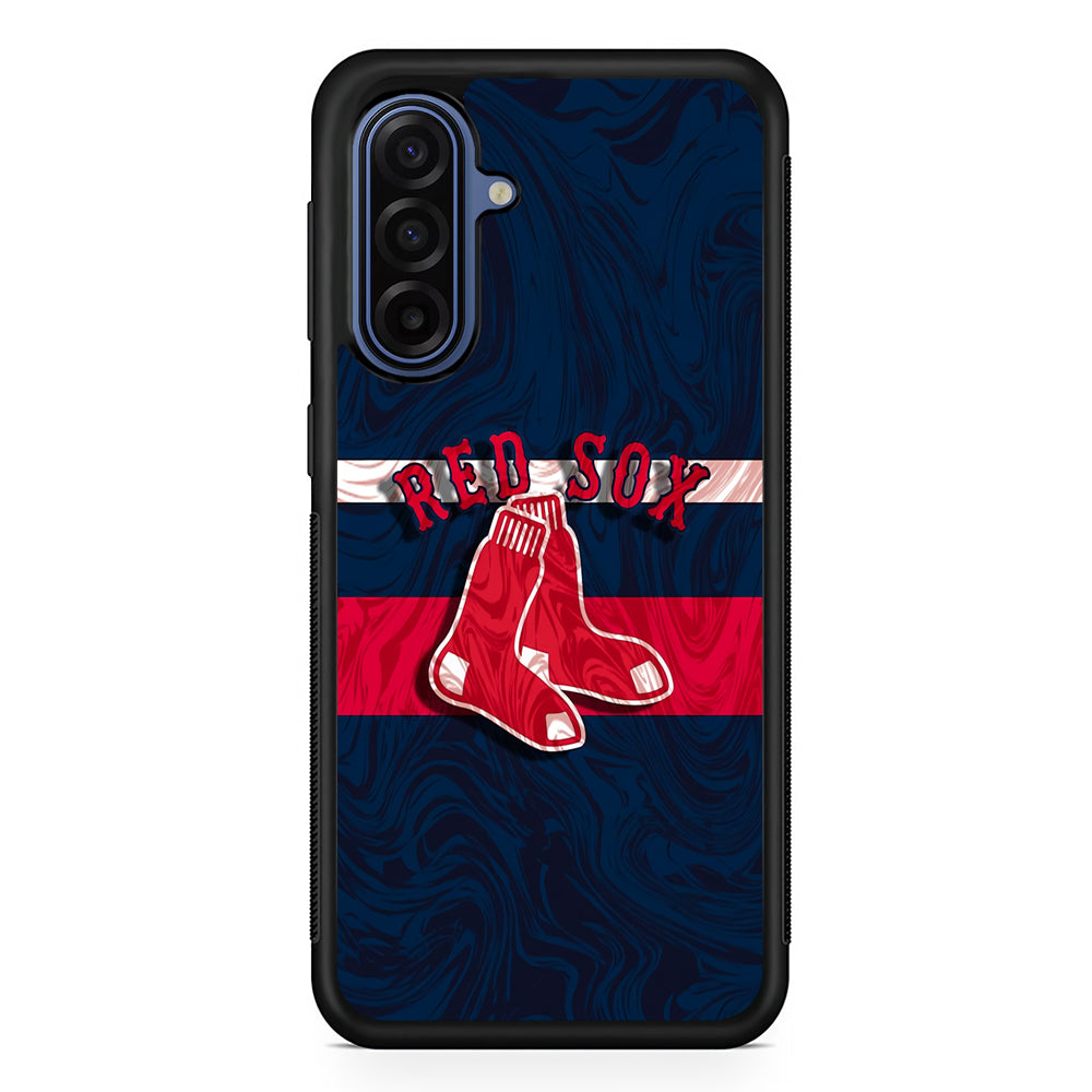 MLB Boston Red Sox Logo Samsung Galaxy A17 Case | Slim Protective Phone Cover