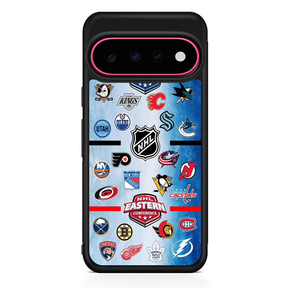 All NHL Teams Logo Google Pixel 11 Case | Slim Shockproof Cover