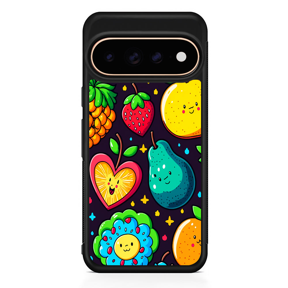 Cute Colorful Fruit Cartoon Google Pixel 11 Pro Case - Stylish Protective Phone Case