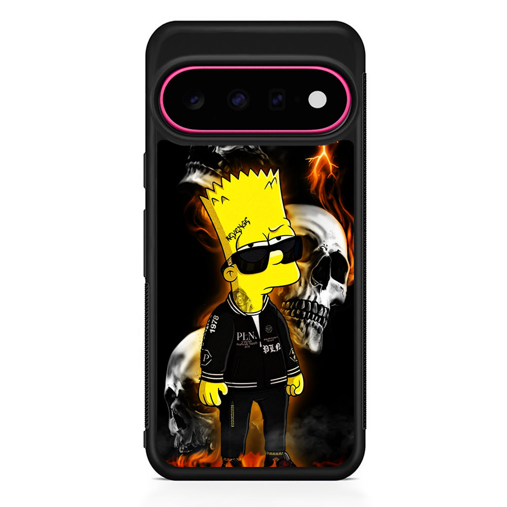 Bart Simpson Bad Boy Google Pixel 11 Case | Slim Shockproof Cover