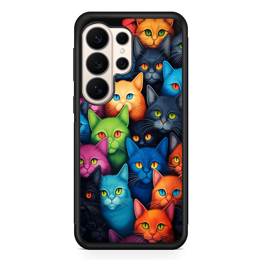Collection of Colorful Cats Samsung Galaxy S26 Ultra Case | Slim Protective Case for Samsung Galaxy S26 Ultra