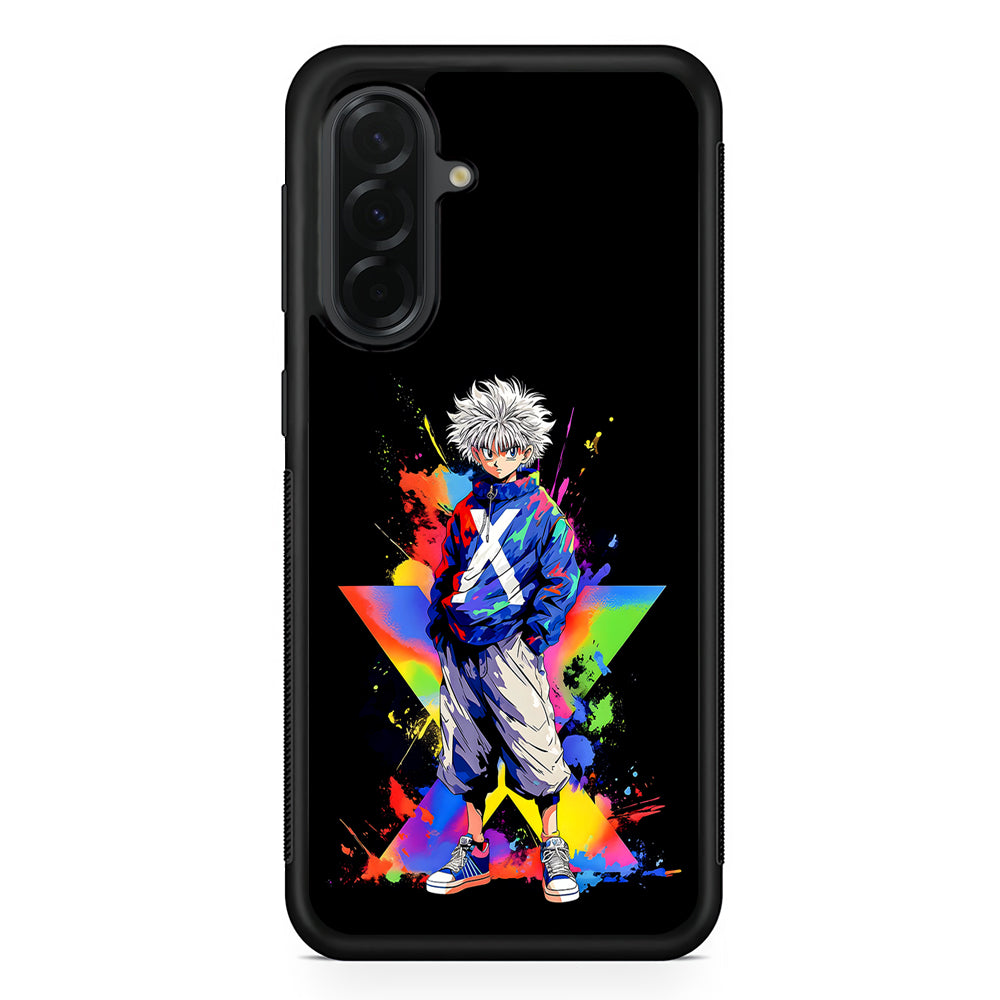 Hunter x Hunter Killua Fashionable Samsung Galaxy A36 Case | Protective Rubber Cover