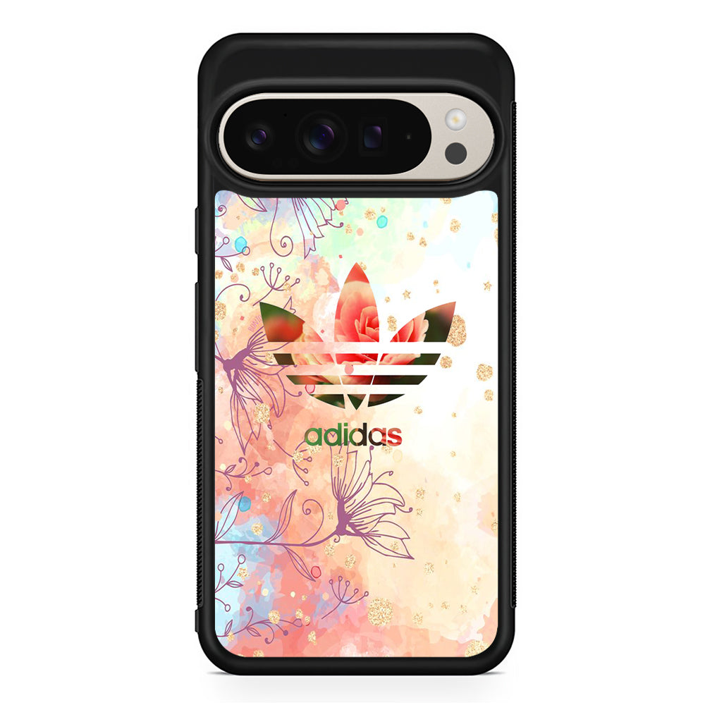 Adidas Rose Spring Google Pixel 9 Pro Case | Slim Protective Cover