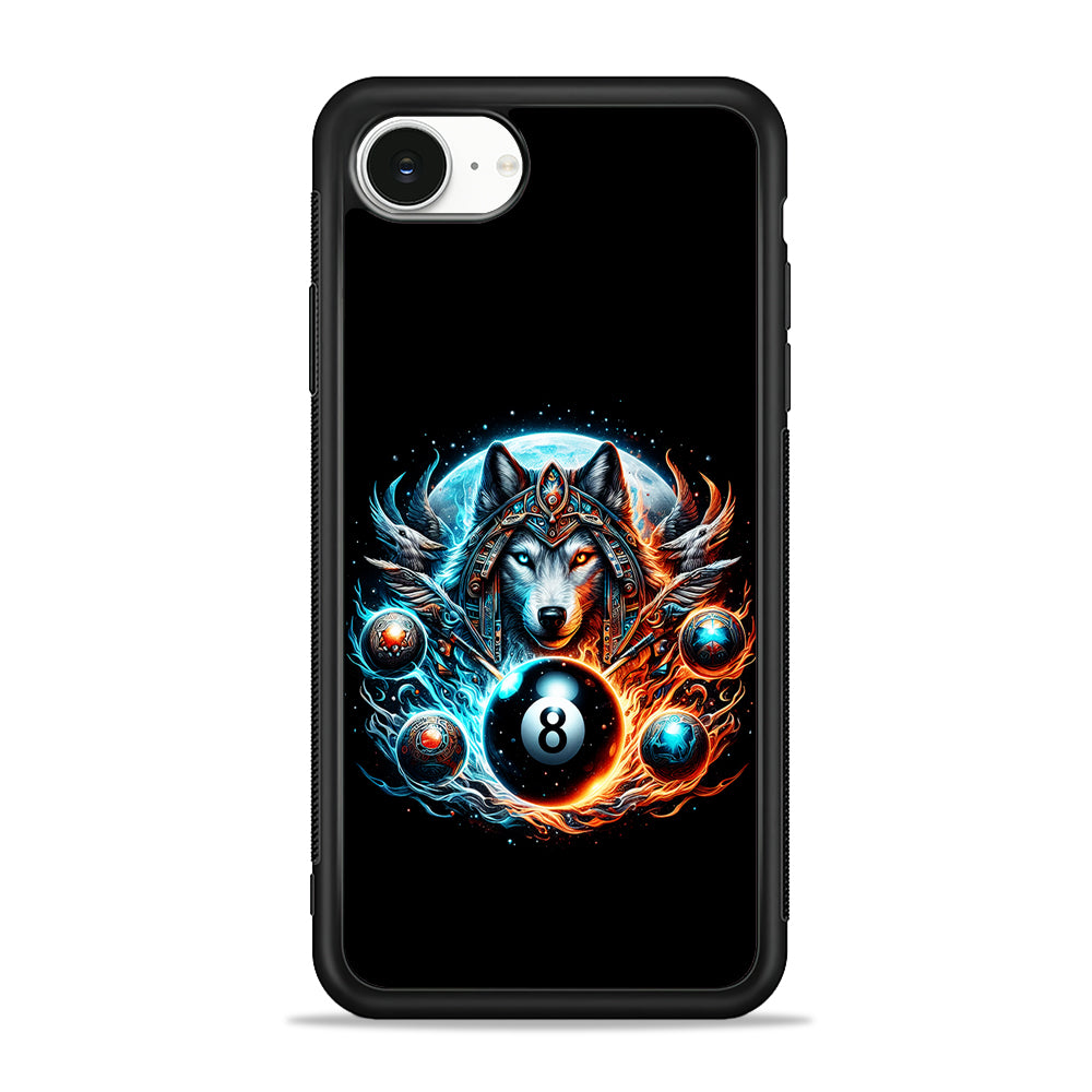 The Wolf Ball Number 8 iPhone 16e Case | Protective Phone Cover