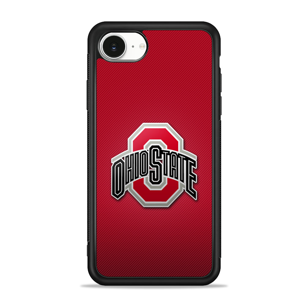 Ohio State Logo Red iPhone 16e Case | Protective Phone Cover