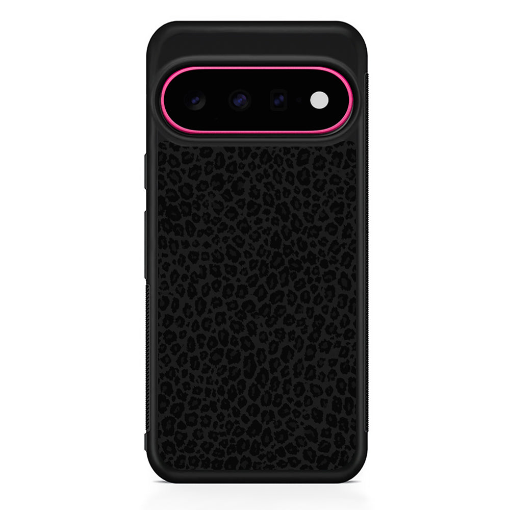Black Leopard Skin Pattern Google Pixel 11 Case | Slim Shockproof Cover