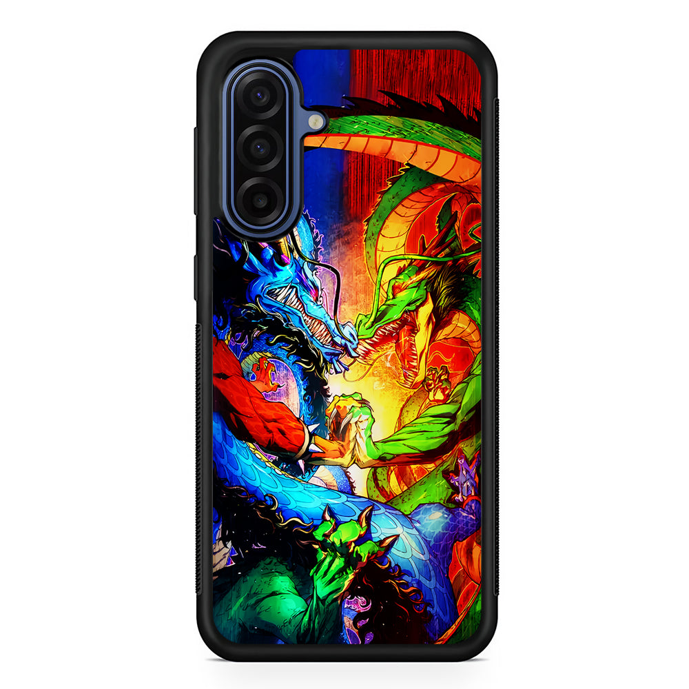 Kaido VS Shenron Crossover Samsung Galaxy A17 Case | Slim Protective Phone Cover