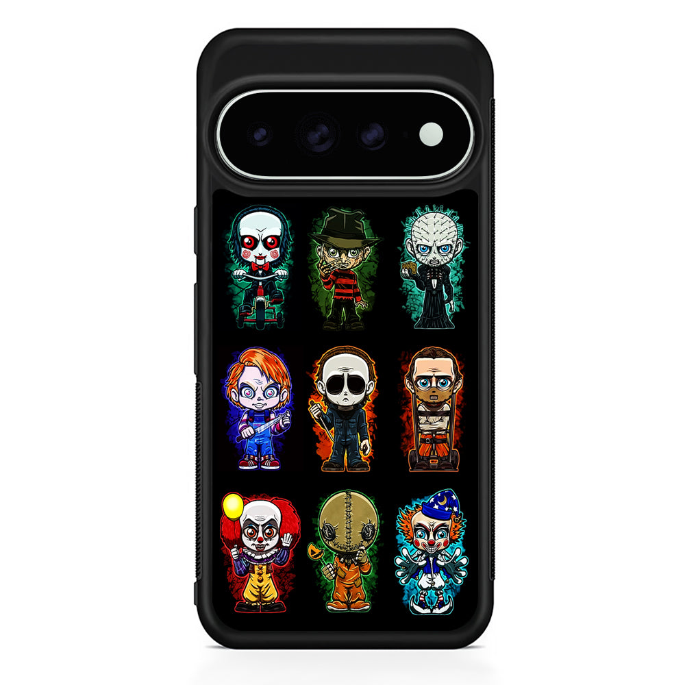 Scary Movie Horror Chibi Google Pixel 11 Pro XL Case - Custom Design Protective Case
