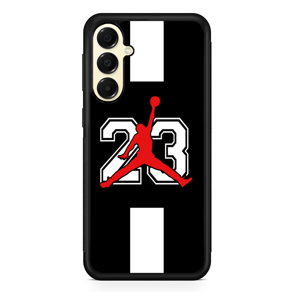Air Jordan Stripe Prime Samsung Galaxy A16 Case | Slim Rubber Case for Samsung Galaxy A16