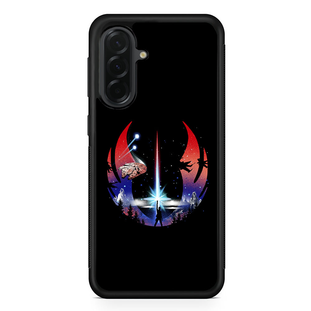 Jedi Order Logo Star Wars Samsung Galaxy A36 Case | Protective Rubber Cover