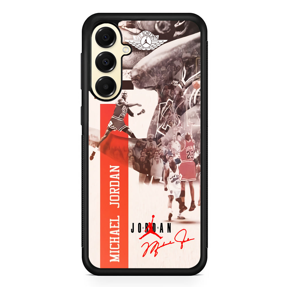 Air Jordan Legend's Journey Samsung Galaxy A16 Case | Slim Rubber Case for Samsung Galaxy A16