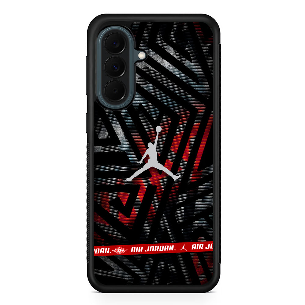 Air Jordan Strokes in Streak Samsung Galaxy A37 Case | Custom Samsung Galaxy A37 Protective Cover