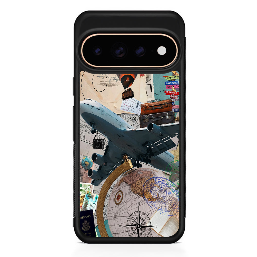 Flight Travel Vacation Google Pixel 11 Pro Case - Stylish Protective Phone Case