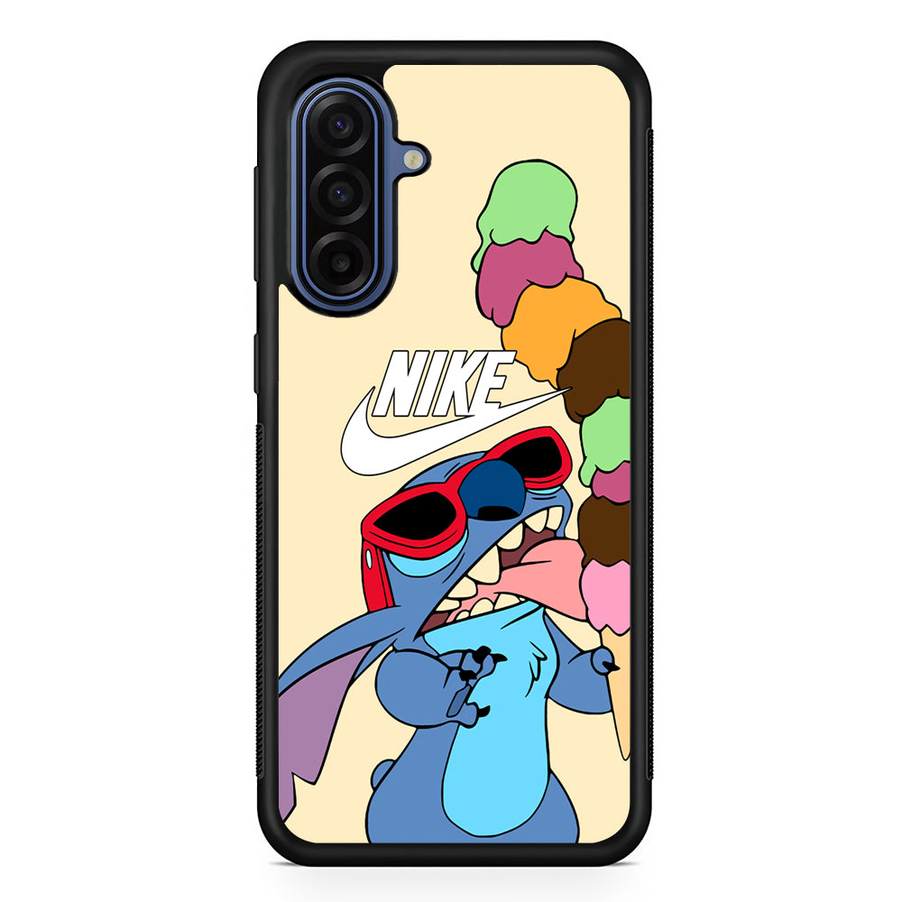 Nike Stitch Ice Cream Samsung Galaxy A17 Case | Samsung Galaxy A17 Protective Rubber Case
