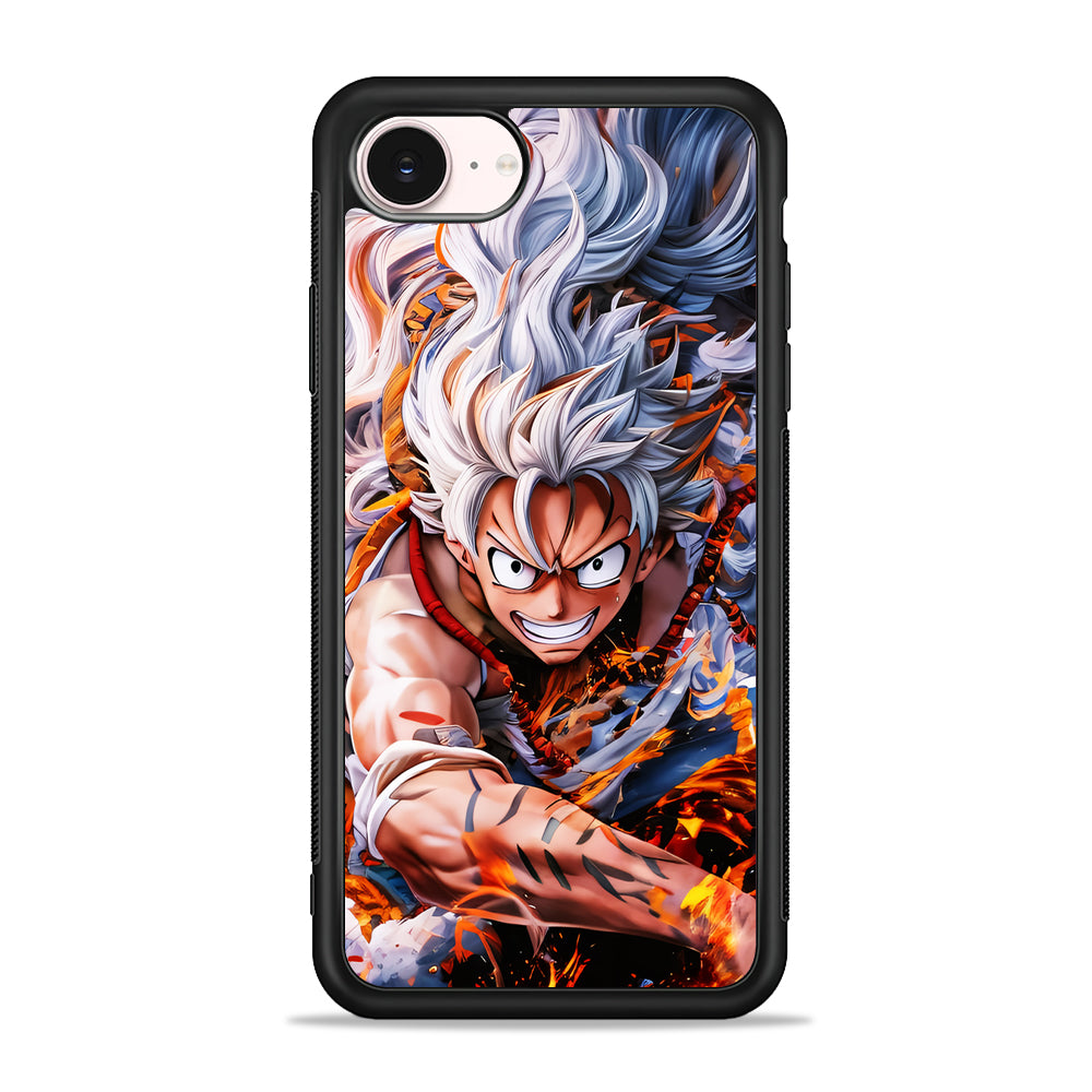 One Piece Luffy Gear 5 iPhone 17e Case - Silicone Case