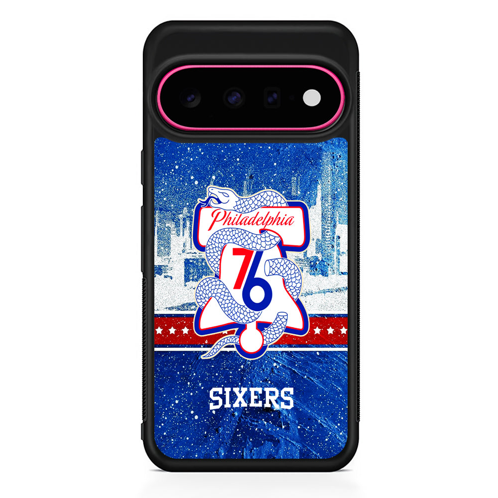 NBA Philadelphia 76ers Sixers Google Pixel 11 Case | Slim Shockproof Cover