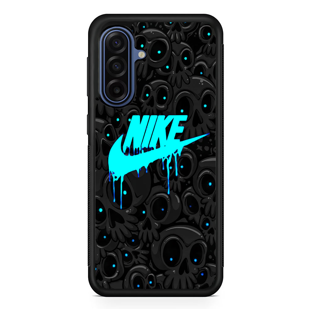 Nike Skull Light Logo Samsung Galaxy A17 Case | Samsung Galaxy A17 Protective Rubber Case