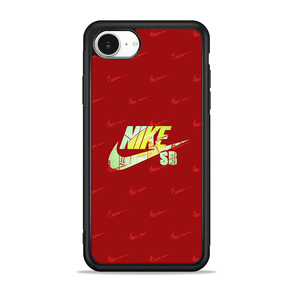 Nike SB Silhouette of Player iPhone 16e Case - Slim Silicone Case
