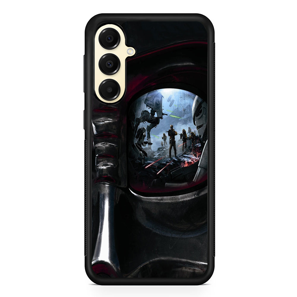 Star Wars Darth Vader Eye Samsung Galaxy A16 Case | Slim Rubber Samsung Galaxy A16 Case