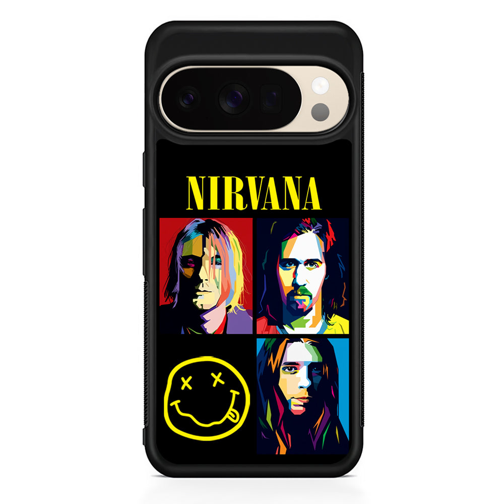 Nirvana Member Pop Art Google Pixel 10 Pro XL Case | Slim Google Pixel 10 Pro XL Protective Case