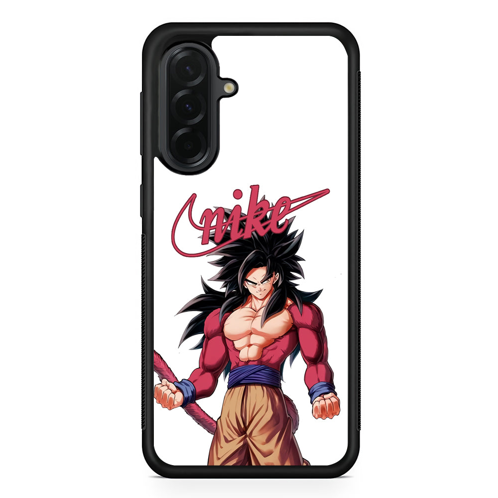 Nike Saiyan Mode Goku Samsung Galaxy A36 Case | Durable Samsung Galaxy A36 Cover