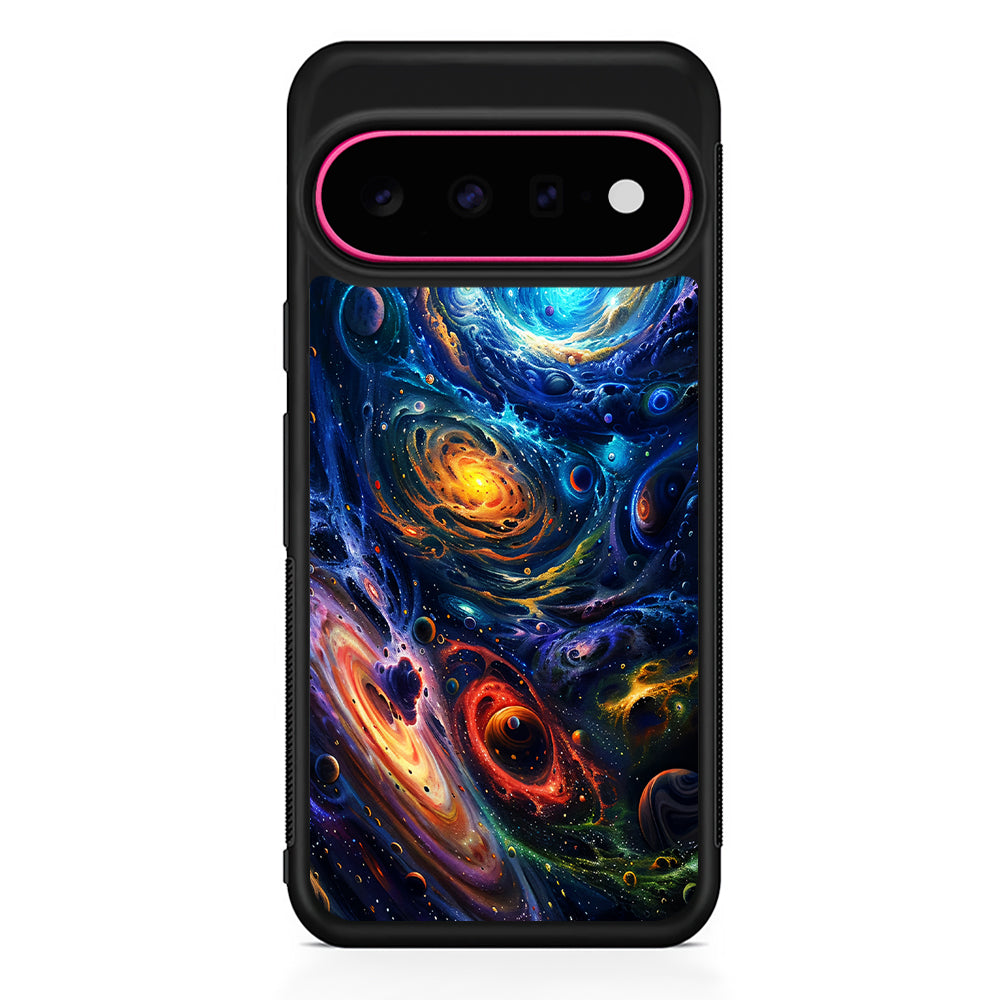 Colorful Galaxy Big Universe Google Pixel 11 Case | Slim Shockproof Cover