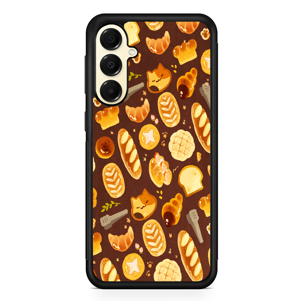 Bakery and Sweet Bread Samsung Galaxy A16 Case | Slim Rubber Samsung Galaxy A16 Case