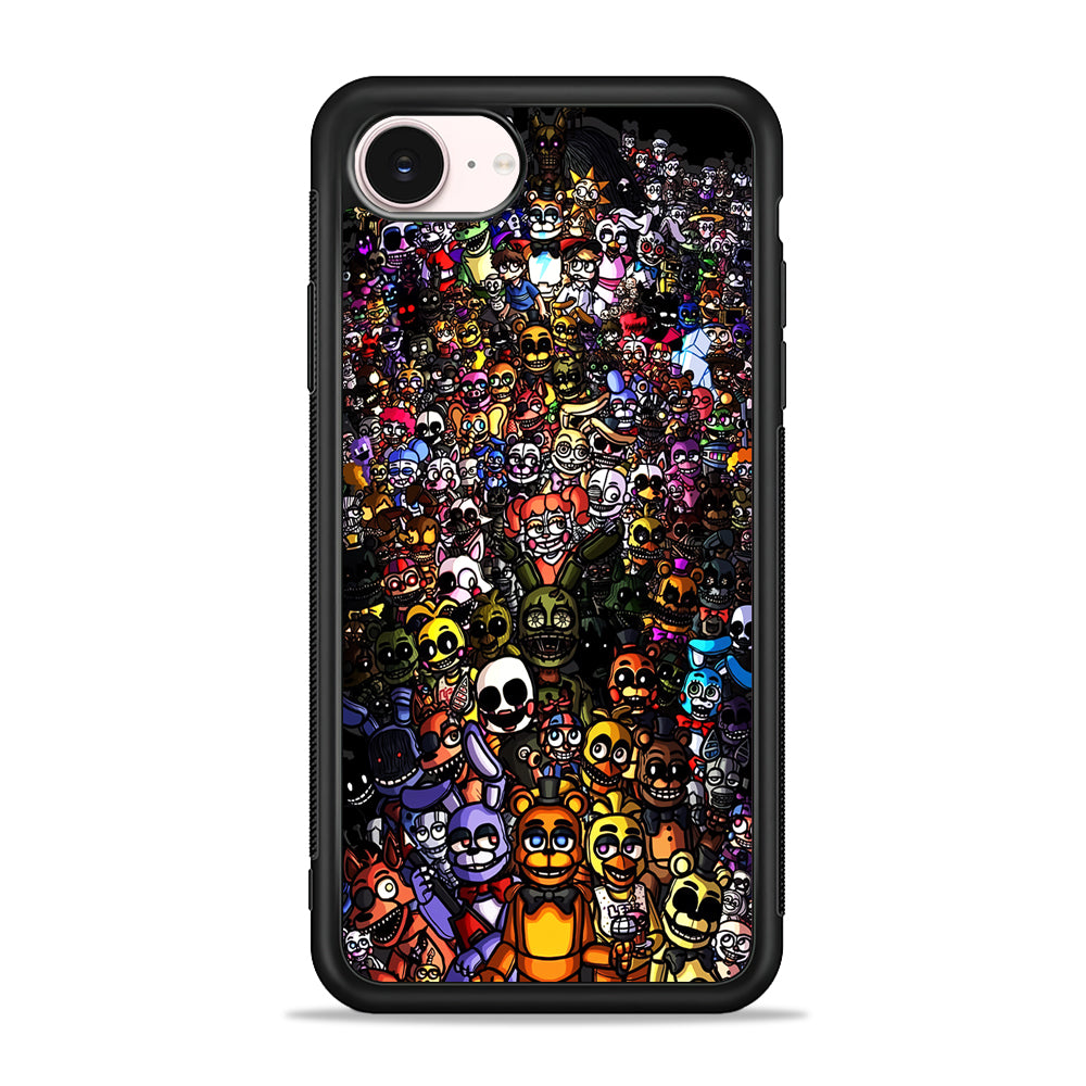 Five Nights at Freddy's Assemble iPhone 17e Case - Silicone Case
