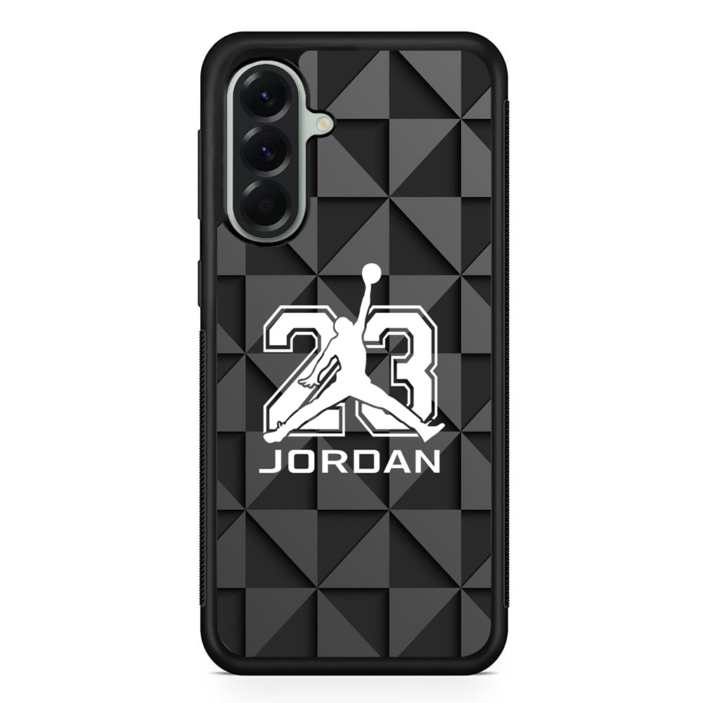 Air Jordan Triangle Shape Aesthetic Samsung Galaxy A56 Case | Samsung Galaxy A56 Rubber Protective Case