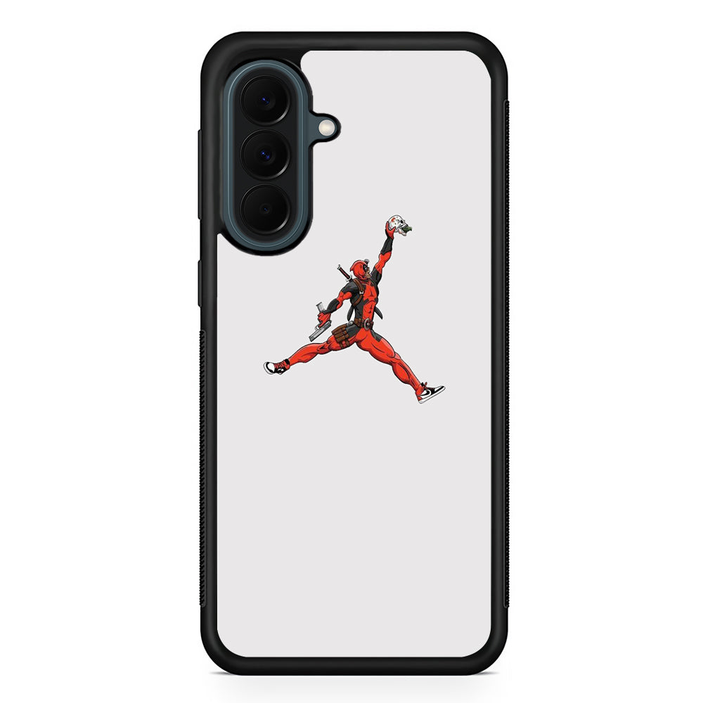 Jordan Deadpool Meme White Milk Samsung Galaxy A37 Case | Custom Samsung Galaxy A37 Protective Cover