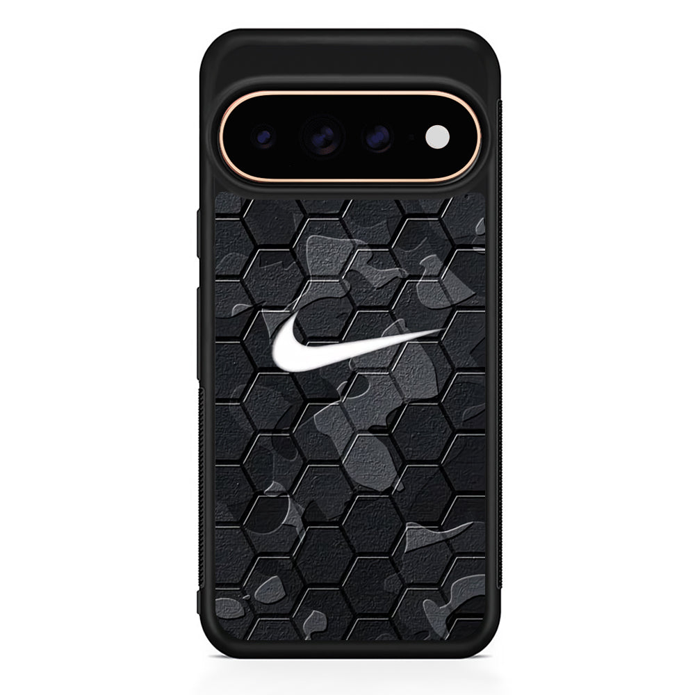 Nike Hexagon Pattern Camo Google Pixel 11 Pro Case - Stylish Protective Phone Case